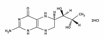 Sapropterin Dihydrochloride-chem-structure.jpg (Sapropterin Dihydrochloride Chem Structure)